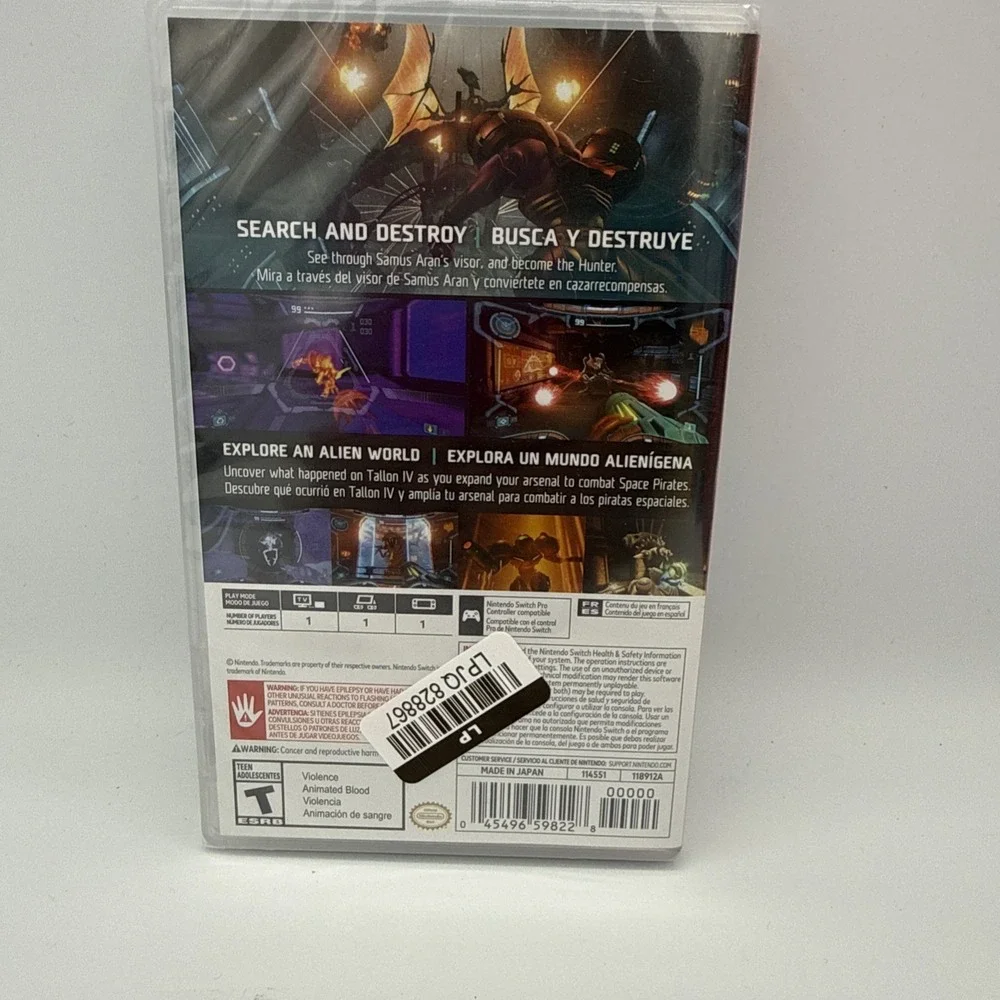 Metroid Prime 4 Four Beyond Nintendo Switch Video Game New SEALED !!!!
